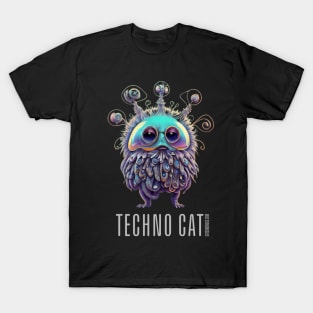 Techno T-Shirt - You’ll Never Rave Alone - Catsondrugs.com - Techno, rave, edm, festival, techno, trippy, music, 90s rave, psychedelic, party, trance, rave music, rave krispies, rave flyer T-Shirt T-Shirt